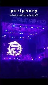 POV: periphery live @ rockstadt extreme fest 2026