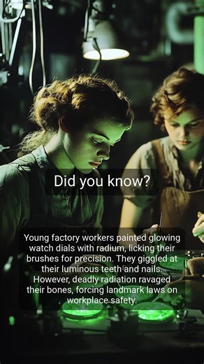 Radium girls #Historytok #historybuff #history #worldhistory #trivia