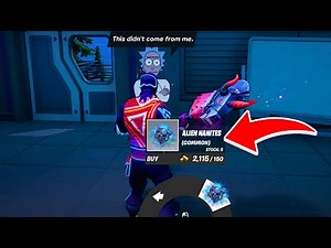 [Fast Method] Craft a weapon with Alien Nanites Fortnite