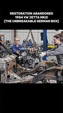 RESTORATION ABANDONED 1984 VW JETTA MK2! (THE UNBREAKABLE GERMAN BOX)