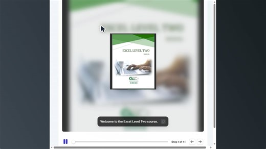 Excel Level 1 - Modules 1 & 2