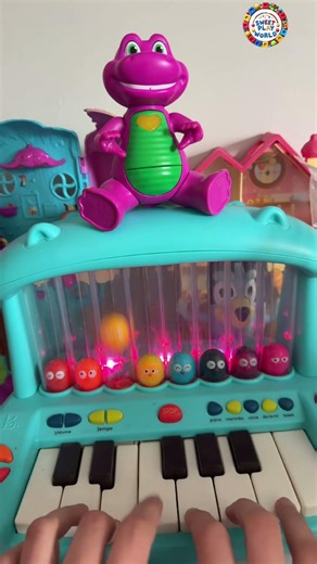 Hippo piano sith barney pink #shortsviral #viralvideo #fun