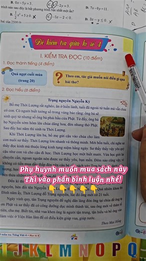 Đề kiểm tra tiếng việt lớp 4 giữa kì 2 sách kết nối tri thức, đề 4 #dekiemtra #tiengvietlop4 #giuaki2 #ketnoitrithuc #sachthamkhao | Vũ Văn Tuân