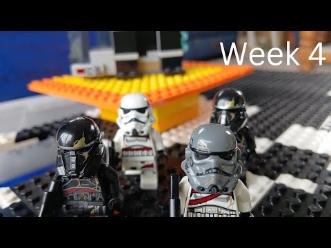 Starting on the terrain! | Week 4 of Building a MASSIVE LEGO Star Wars Imperial base!