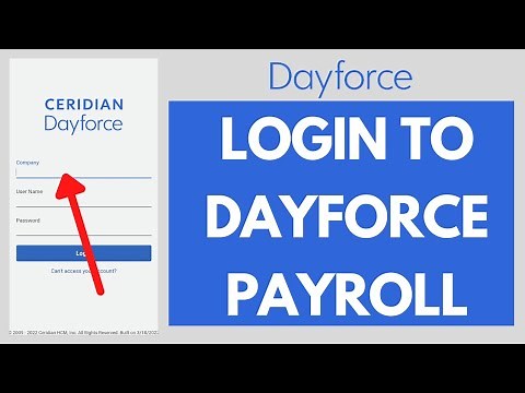 How To Login to Dayforce Payroll Account (2022) | Dayforce Login | dayforcehcm.com Login