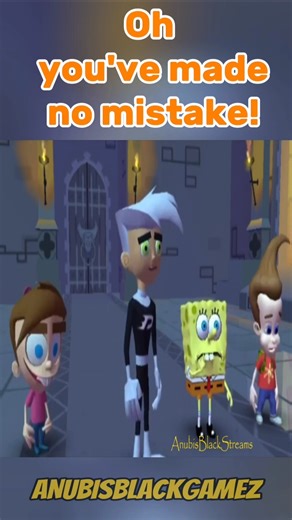 One Big Mistake!#shorts #nickelodeon #ps2 #spongebob #dannyphantom #nicktoons