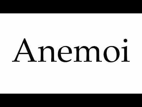 How to Pronounce Anemoi