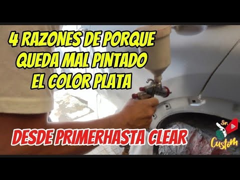 Porque queda mal pintado el color plata | Sr. Custom | ‪@kenyinakamura‬ ‪@SauderSwaps‬