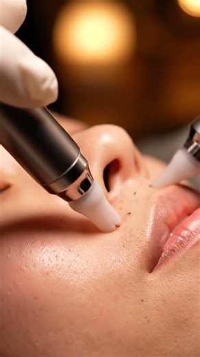 Cheek Blackhead Suction | Ultra Realistic ASMR Extraction 100