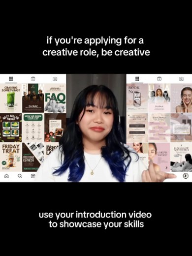 Creative Introduction Video for Graphic Design & Social Media Roles