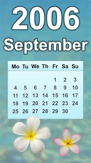 September 2006 Calendar