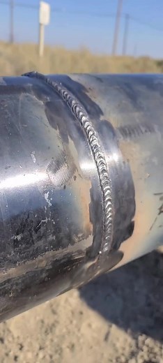 slapping some conductor pipe together for the drilling rig #fypシ #fyp #welder #oilfields #construction