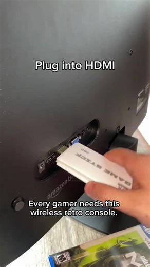 🎮 Every gamer needs this wireless retro console 40,000 classic games • plug into HDMI • no internet On sale right now — tap the product tag to play instantly ⚡ #retrogaming #wirelessconsole #gamingsetup #gamertok #techdeals