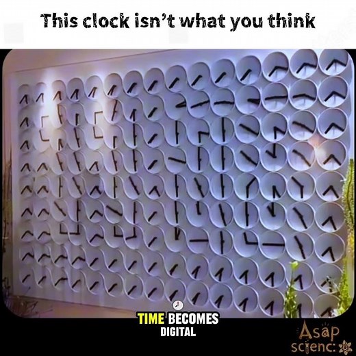 This Clock Turns Analog Into Digital (How It Works)
