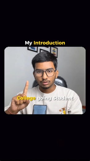 My Introduction / College Student #skilldevelopment #skillsoverdegree #sidehustleideas #shorts