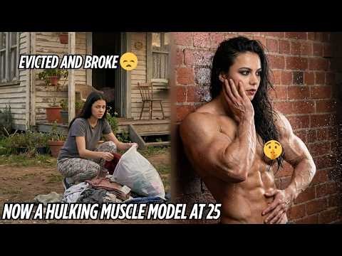From Evicted & Poor to Hulking Muscle Beast at 25: Her INSANE Gym Transformation Story | Muscle Muse