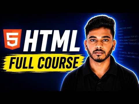 HTML Full Course for Beginners 2026 | Complete HTML Tutorial Live Class | Forms, Tags & Elements