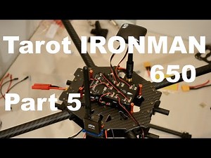 Tarot IRONMAN 650 build and review - Mounting Pixhawk autopilot [Part 5]
