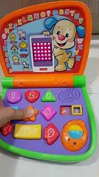 Fisher price laugh and learn smart screen laptop