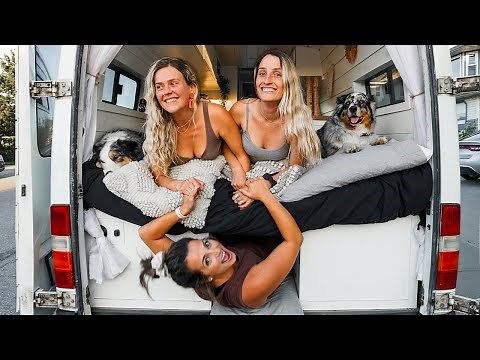 JUST THREE GIRLS IN A VAN & two dogs (a van life vlog)