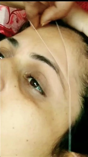 Forehead Threading Transformation ✨ #Shorts #BeautyCare #GlowUp # October 3, 2025