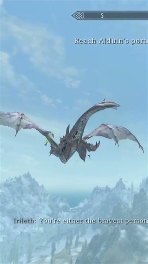 Lucario rides a dragon #skyrim #skyrimspecialedition #skyrimmods #lucario