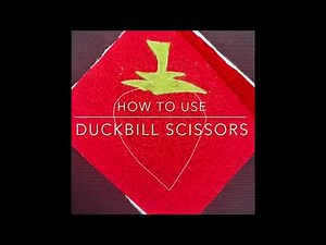 How to use Duckbill Scissors