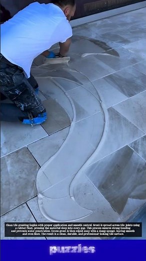 Perfect Tile Grouting Technique That Looks So Clean