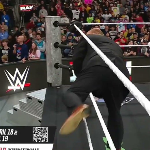 THE VISIONARY GOAT ATTACKS PAUL HEYMAN #sethrollins #paulheyman