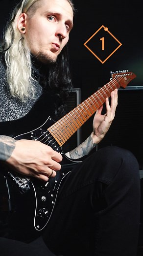 605K views · 10K reactions | You need 5 BRAINS to play this 勞 #guitar #guitarsolo #guitarcover #guitarra #rhythm #polyrhythm | Bernth | Facebook