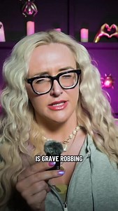 New Morbid Monday just dropped. 💀 Grave robbing didn’t start in modern times — it began the moment humans started burying valuables with the dead. From Ancient Egypt to now, this history is dark. 🪦 #morbidmonday #laurenthemortician #graves #egypt #deathtok #darkhistory | Lauren the Mortician