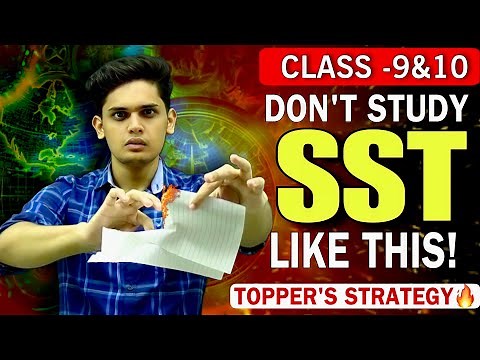 How to Study Social Science Like a Topper🔥| Most Unique strategy| Prashant Kirad