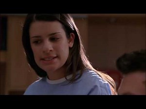 Glee - Rachel finds out that she has tonsillitis 1x18