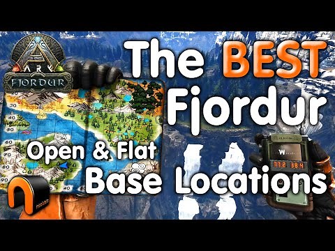 ARK Fjordur BEST Base Locations