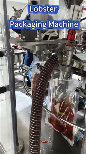 Lobster Packaging Machine #packingmachine