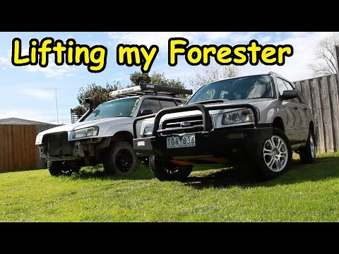 Lifting my Subaru Forester XT
