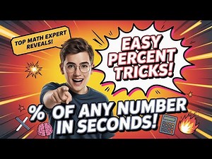Top Math Expert Reveals EASY Percent Tricks