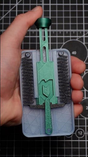 3D Printed Spring Latch