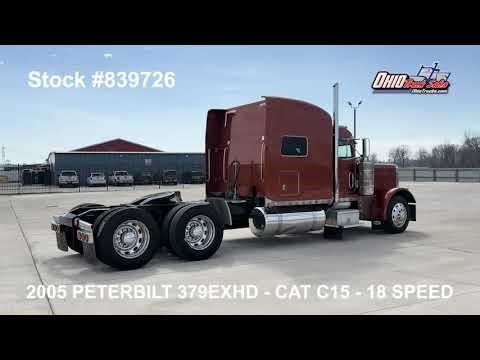 2005 PETERBILT 379EXHD - 839726 - NEW HEAD W/ PAPERWORK - MAINTENANCE RECORDS