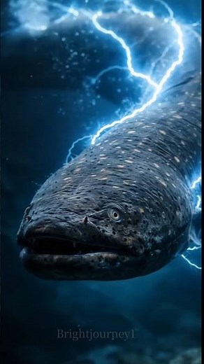 Electric Eel 800 Volt Shock | The Fish That Produces More Power Than Your Home #reels #facts