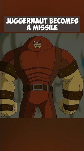 Juggernaut Becomes A Missile 😧 #marvel #xmen #juggernaut
