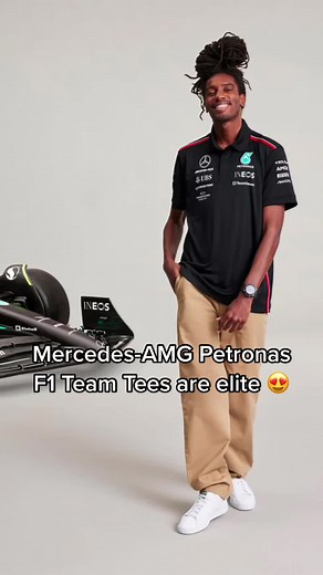 2023 Mercedes-AMG Petronas F1 Men’s Team Polo Shirt
