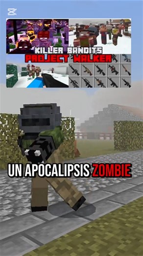 El mejor Mod de apocalisis zombie para minecraft #minecraft #minecraftapocalypse #minecraftzombie