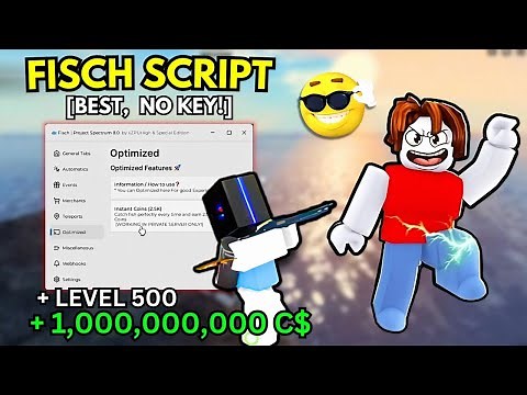 [OP🐟] Fisch Script Bot [INFINITE Money AFK Auto-Fish Dupe Auto Farm Roblox Fisch Macro No Key]
