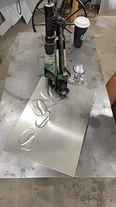 Rolled up another coffee sign #coffee #coffeetime #coffeeholic #beadroll #beadrollart #saskmade #metalart | Twisted Metal Sign Company