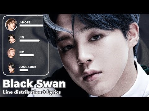 BTS - Black Swan - Line Distribution + Lyrics
