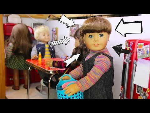 A Day in the Life of Molly McIntire- An American Girl Doll Stopmotion