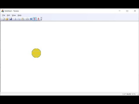 C++ / MFC Programming : Let's create a tennis Game from scratch using MFC / SDI , Part 1
