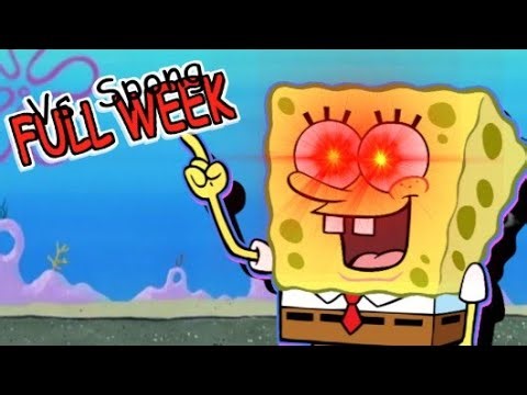 today lets play vs spong remastered and i i hated playing it its impossible fnf mod link in disc