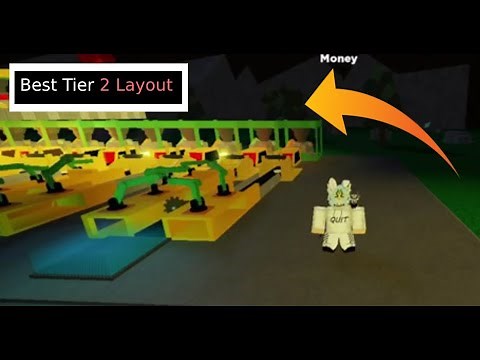 Factory Simulator - Best Layout for Tier 2